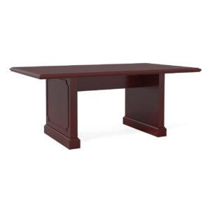 OfficeSource | Abbey Collection Tables | 6' Rectangular Table with Panel Base