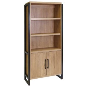 OfficeSource Artisan 78"H Door Bookcase