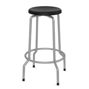 OfficeSource Bell Collection Stool with Footring - 29-15/16"H