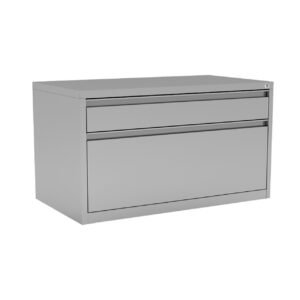 OfficeSource Benching Cabinets 2 Drawer Metal Benching File Cabinet - 35.5''W