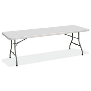 OfficeSource | Blow Molded Folding Tables | Rectangular Plastic Blow-Molded Folding Table 72'W x 30'D