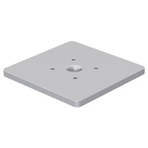 OfficeSource Borders II Collection Borders Post Plate Mount (Set of 2)