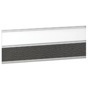 OfficeSource | Borders II Collection | Combination Fabric and Acrylic Panel 71"W x 12"H