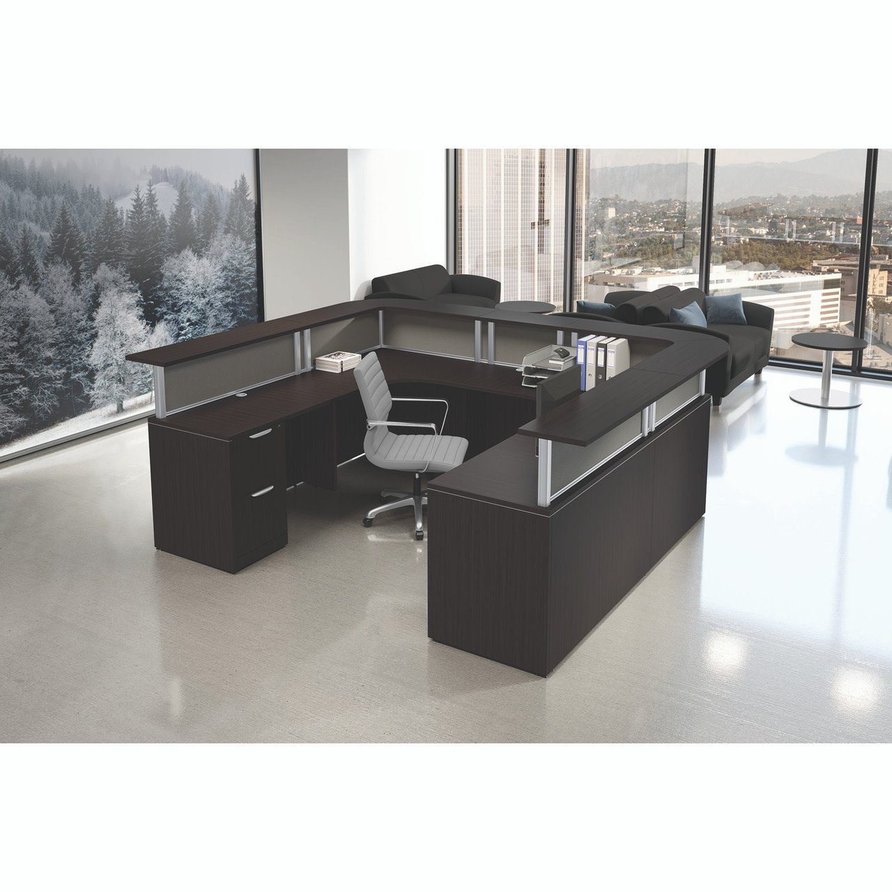 OfficeSource | Borders II Collection | Fabric Panel 30"W x 12"H - Image 3