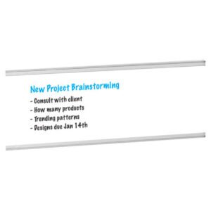 OfficeSource | Borders II Collection| Whiteboard Panel 36"W x 12"H