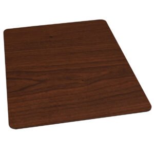 OfficeSource by ES Robbins Trendsetter Designer Chairmats Rectangular Chairmat for Medium Pile Carpet - AnchorBar, Cleated
