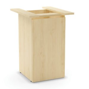 OfficeSource Conference/Multi-Purpose Tables Cube Base With Access Door