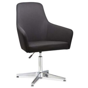 OfficeSource | Elroy Collection | Lounge Chair with Seat Adjustment and Chrome Base