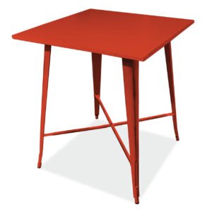 OfficeSource In-Or-Out Collection Indoor/Outdoor Distressed Pub Table - 42"H