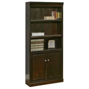OfficeSource Markle Collection 72"H x 30"W Bookcase With Doors