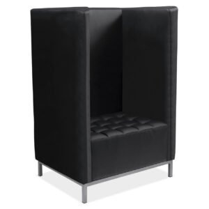 OfficeSource Millennial Collection Privacy Chair Cubby