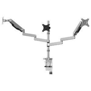 OfficeSource Monitor Arms Triple Monitor Arm - Silver