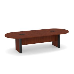 OfficeSource OS Conference Tables Racetrack Conference Table with Elliptical Base - PLELP137