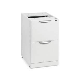 OfficeSource OS Laminate Collection 2 Drawer Deluxe Full Pedestal - File/File