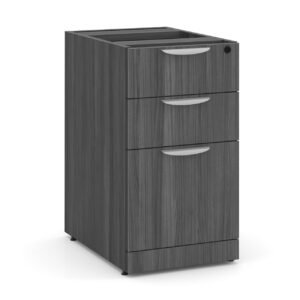 OfficeSource OS Laminate Collection 3 Drawer Deluxe Full Pedestal - Box/Box/File