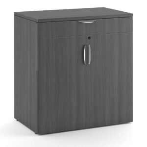 OfficeSource OS Laminate Collection Buffet Credenza with Top Drawer and Doors
