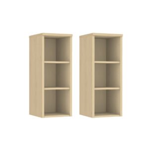 OfficeSource | OS Laminate Collection | Open Tower Storage without Doors