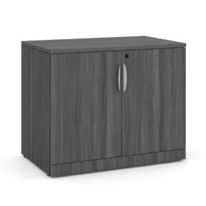 Storage Cabinet Commercial Grade Wood With Locking Doors 36”Wx22”Dx29”H