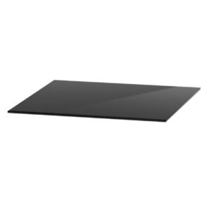 OfficeSource OS Reception Tables 18" Square Glass Top