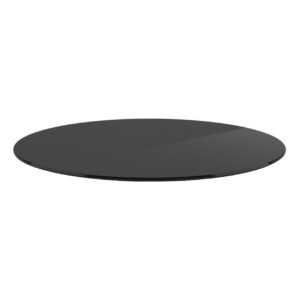 OfficeSource OS Reception Tables 24" Round Glass Top - Requires Base