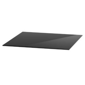 OfficeSource OS Reception Tables 24" Square Glass Top - Requires Base