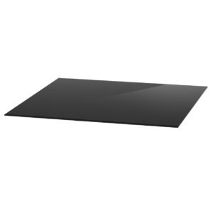 OfficeSource OS Reception Tables 36" Square Glass Top - Requires Base
