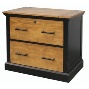 OfficeSource Palmer Collection Two Drawer Lateral File Cabinet