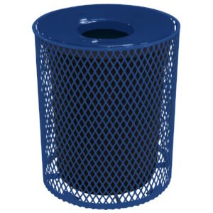 OfficeSource Park Collection 32 Gallon Expanded Receptacle