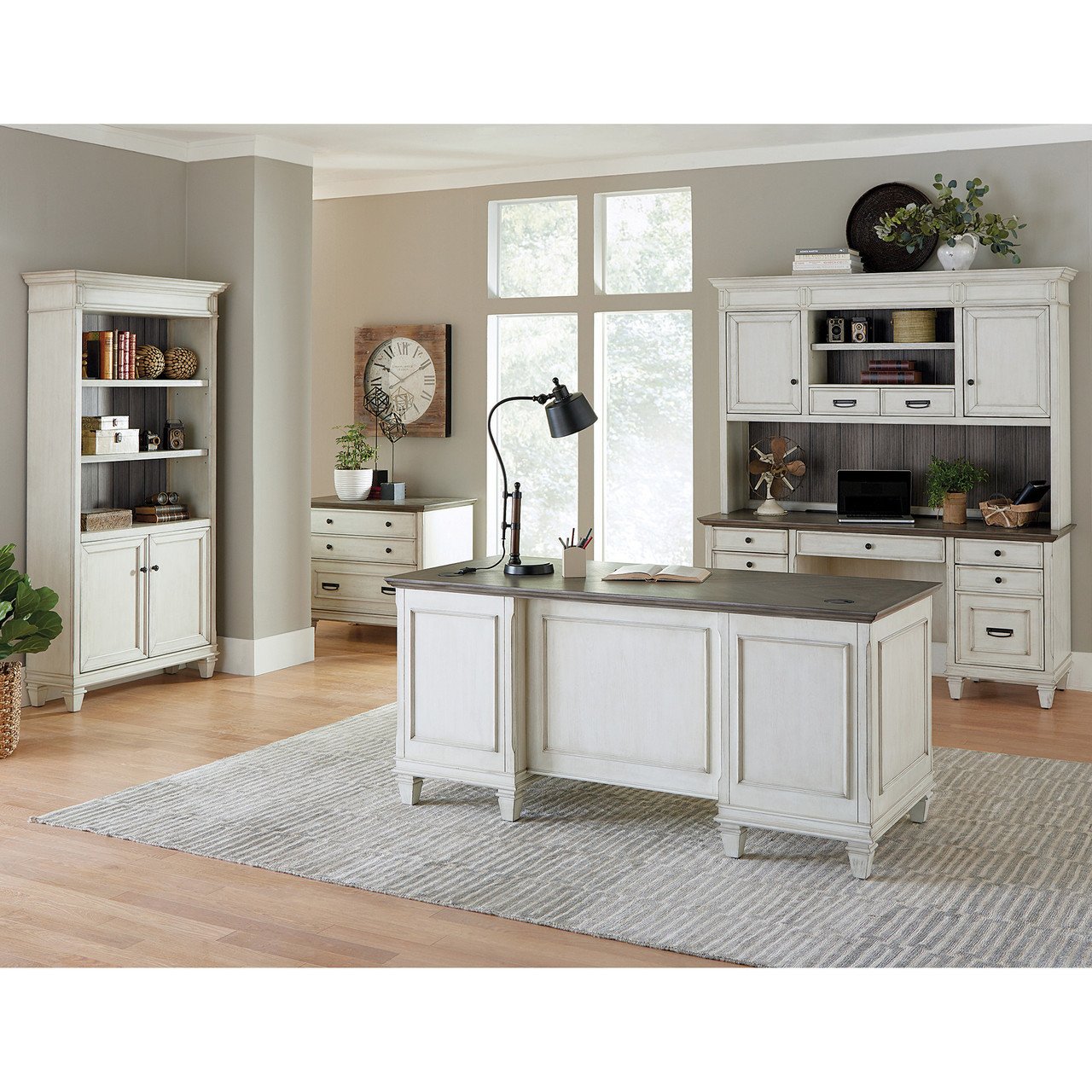 OfficeSource Refined Collection Open Bookcase - Image 4