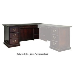 OfficeSource Rowland Collection Left Return Desk