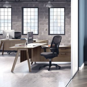 OfficeSource | Sienna Collection | L Shape Typical - Sienna 2