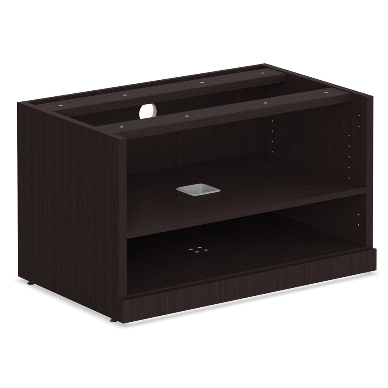 OfficeSource StandUp Standing Desk Collection Open Shelf Cabinet (Top Not Included) - Image 4