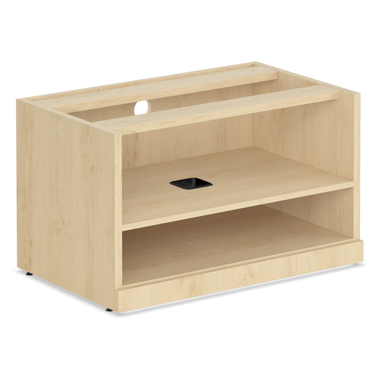 OfficeSource StandUp Standing Desk Collection Open Shelf Cabinet (Top Not Included) - Image 5
