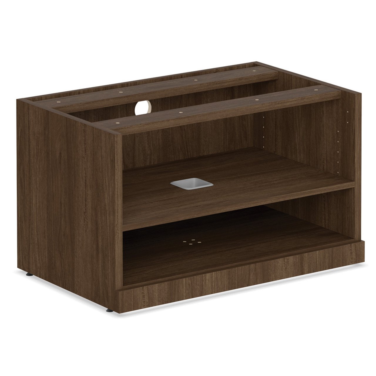 OfficeSource StandUp Standing Desk Collection Open Shelf Cabinet (Top Not Included) - Image 7