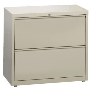 OfficeSource Steel Lateral File Collection 2 Drawer Lateral File Cabinet, 30" Wide