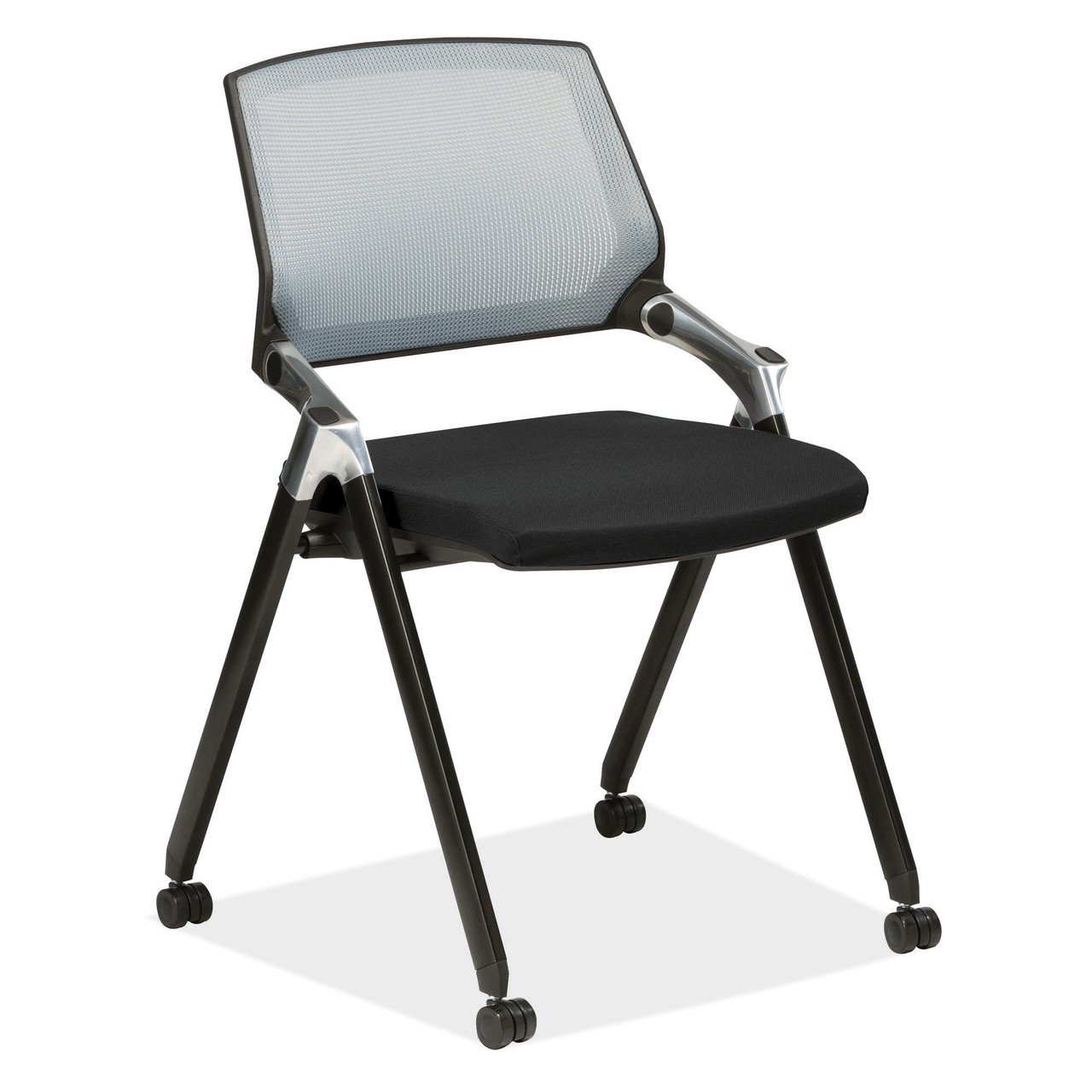 OfficeSource | Triumph Collection | Armless Flex Back Nesting Chair - Image 3
