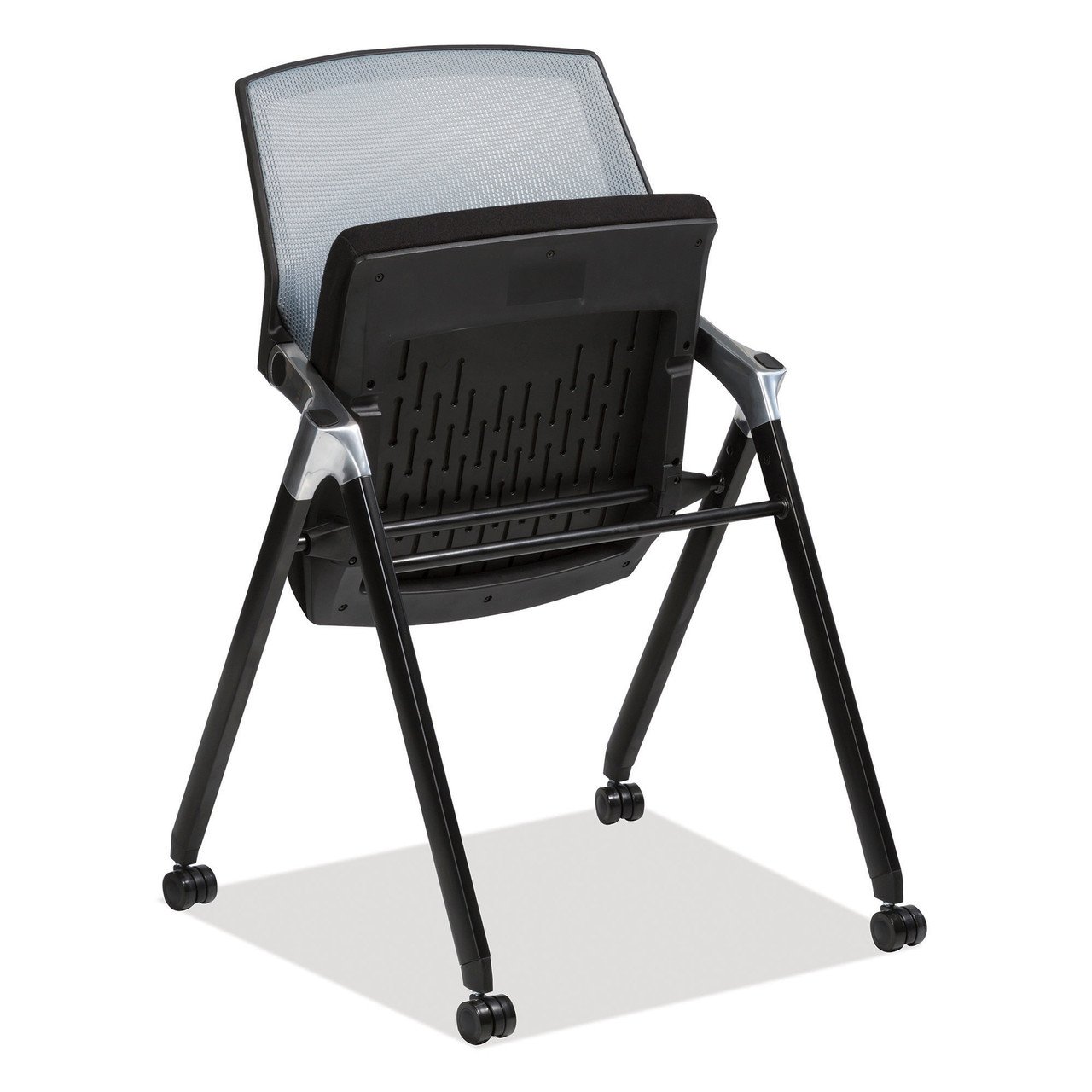 OfficeSource | Triumph Collection | Armless Flex Back Nesting Chair - Image 4