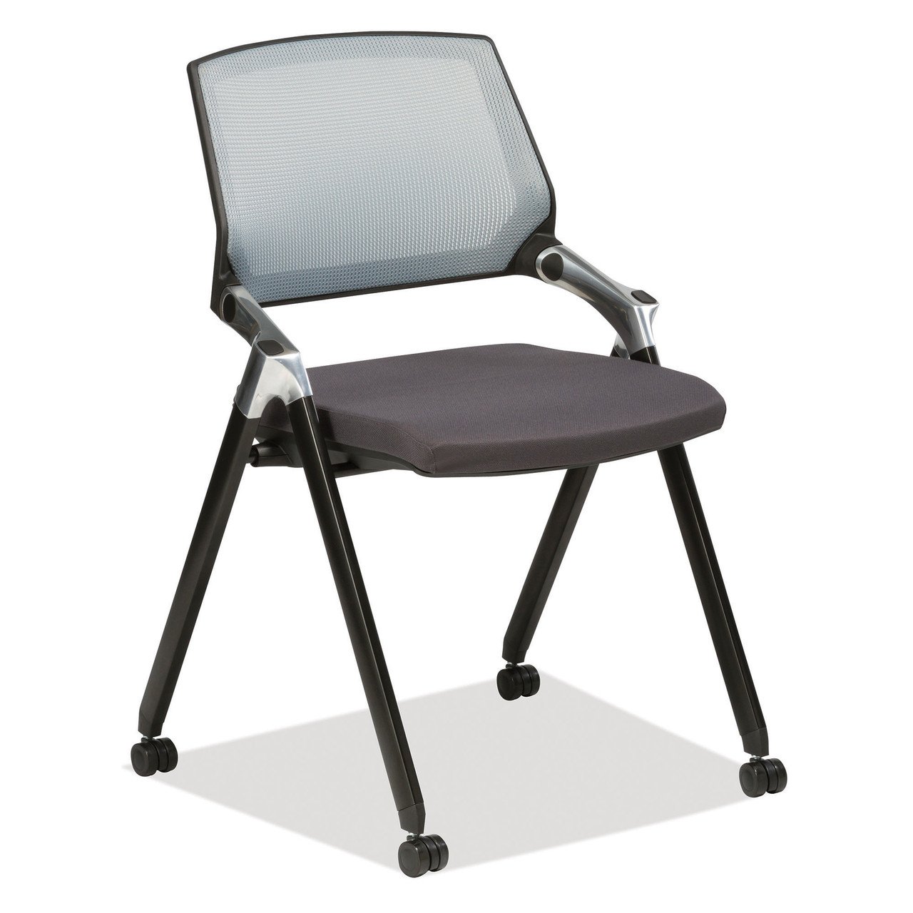 OfficeSource | Triumph Collection | Armless Flex Back Nesting Chair - Image 2