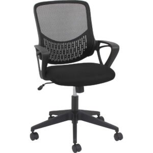 OIF Modern Task Chair, Black