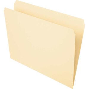 Pendaflex File Folder, Straight Cut Tab, Letter, Manila, 200 ct