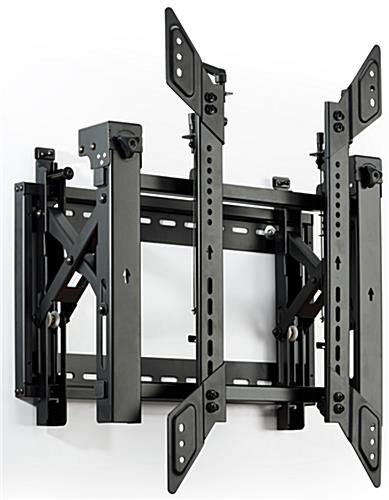 Portrait TV Wall Mounts for 45” to 70” Monitors, Pop-Out - Black