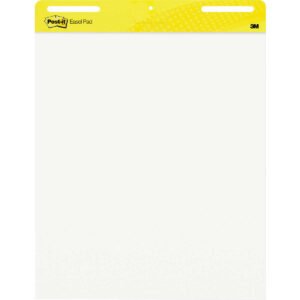 Post-it Self-Stick Easel Pad, Unruled, White, 25" x 30", 2 Pads