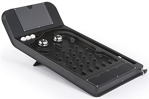 Prize Pinball Game w/ 3 White Balls, Printable Templates, Countertop - Black - Image 2