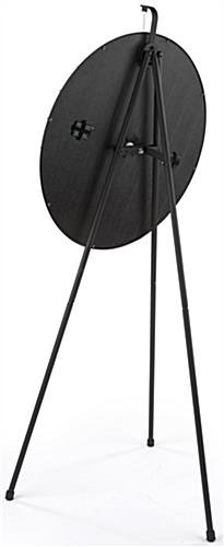 Prize Wheel w/ 12 - 24 Slots, Lights, Printable Templates, Floor or Counter – Black - Image 5
