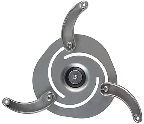 Projector Ceiling Mount with 2 Mounting Cylinders, Tilting, Rotating – Silver - Image 4
