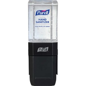 Purell ES1 Hand Sanitizer Dispenser Starter Kit, Push-Style, 15.2 fl oz, Graphite, 6 ct