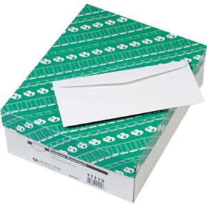 Quality Park #10 Business Envelope, 24 lb, White, 500 ct