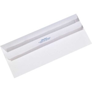 Quality Park #10 Double Flap Redi-Seal Envelope, White, 500 ct