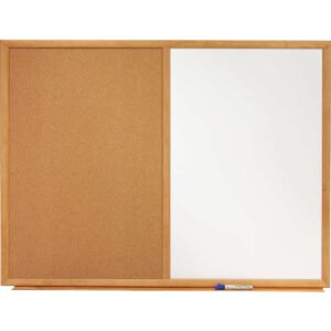 Quartet Combo Bulletin and Dry-Erase Whiteboard, 36"W x 24"L