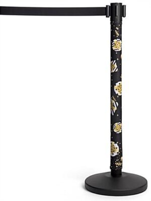 QueuePole.Economy Fabric Stanchion Wrap w/ Pre-Printing, Fits 2.5" Pole - Gifts